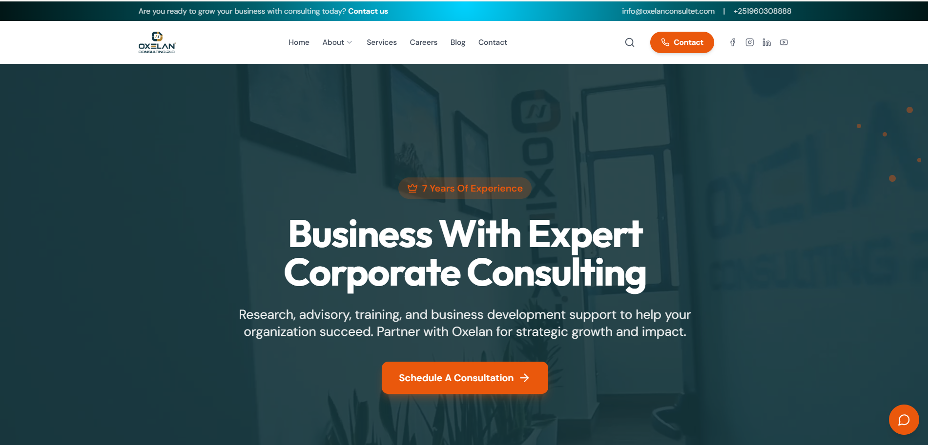 Landing Page & CRM