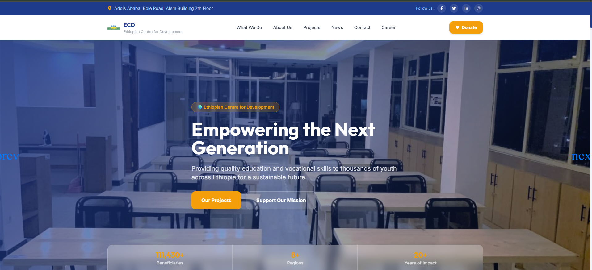 Landing Page